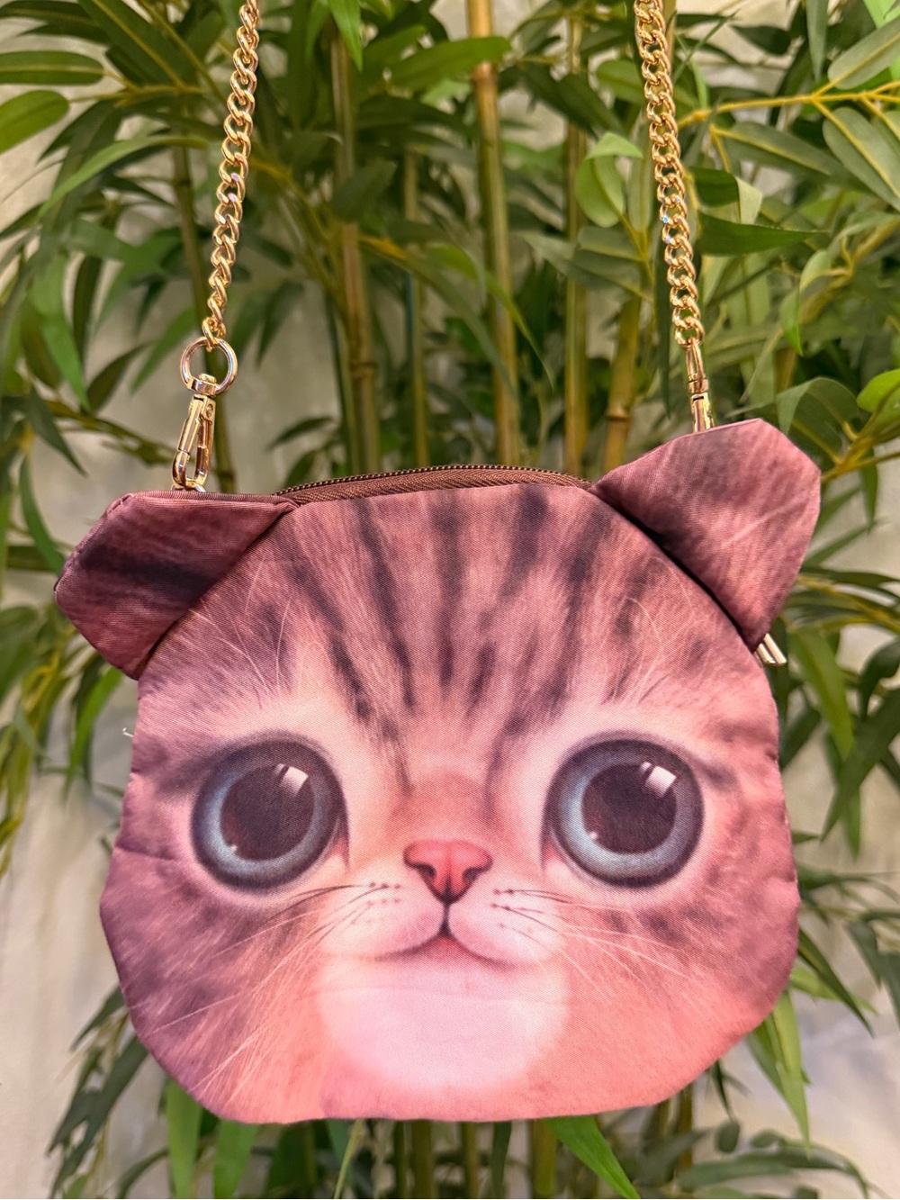 CAT FACE MEOW Novelty Purse 3D Cat Face